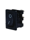 Durite 0-530-01 Black On/Off Rocker Switch - 10A at 12V PN: 0-530-01